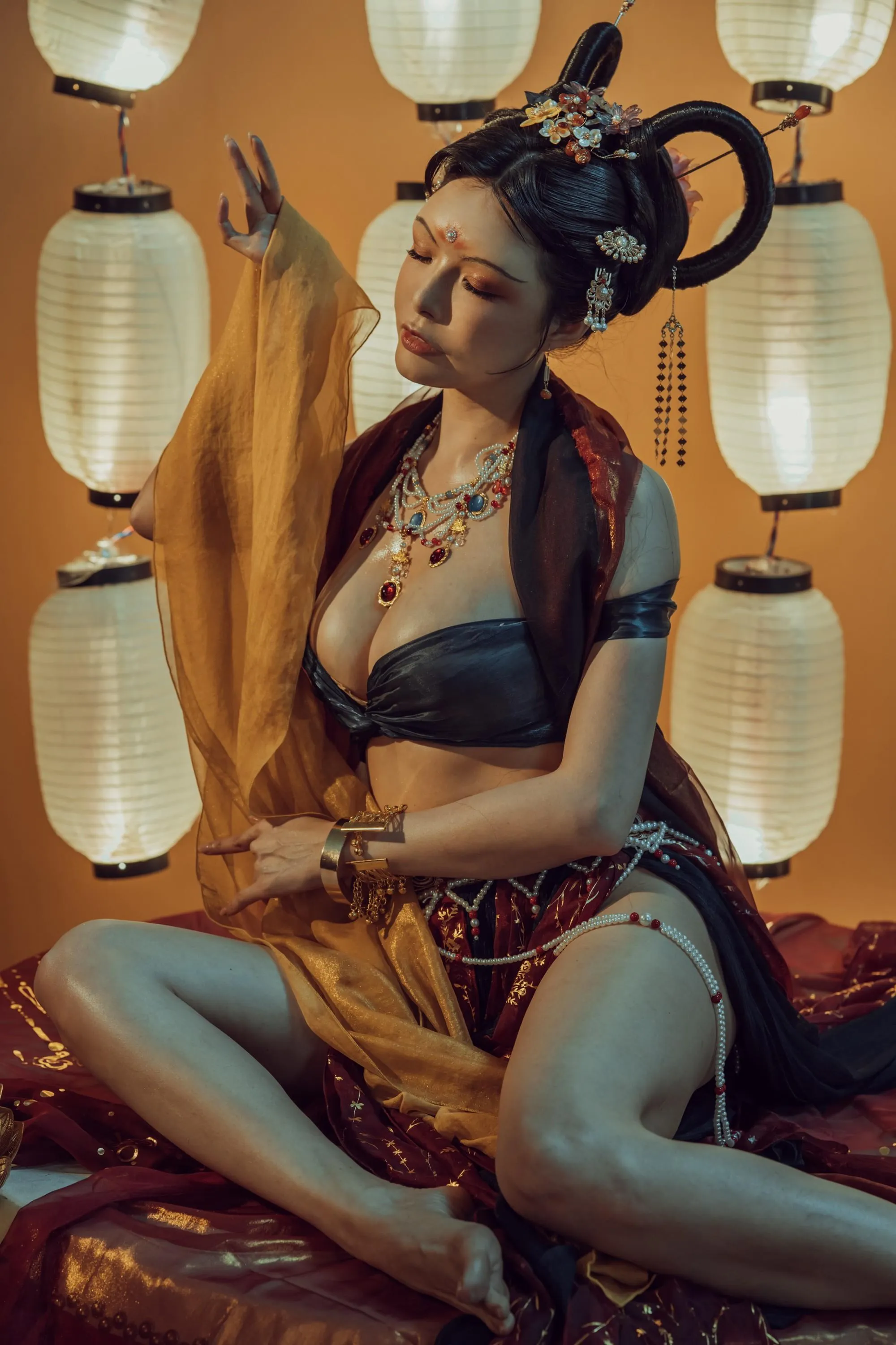 秋和柯基 – NO.051 奶桃 红尘梦 [40P]插图
